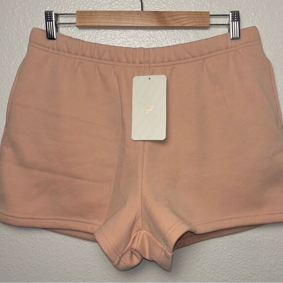 NWT Fabletics Go-To High-Waisted Slim Sweatshort Woman's Size XL -Oak - Picture 9 of 16